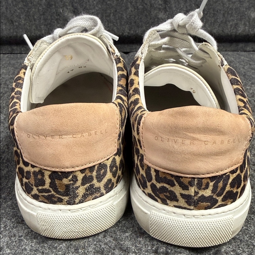 Oliver Cabell Leopard Print Sneakers - Picture 7 of 10